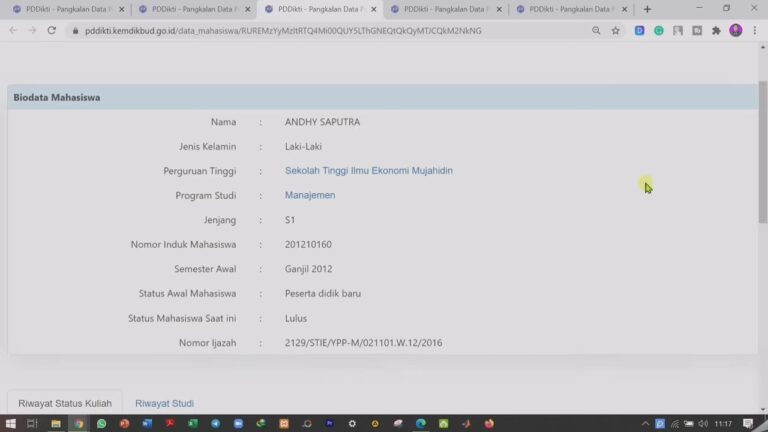 Bagaimana Cara Cek Data Mahasiswa Di Forlap Dikti Data Pendidikan   Cara Cek Data Mahasiswa Di Forlap Dikti 3 768x432 